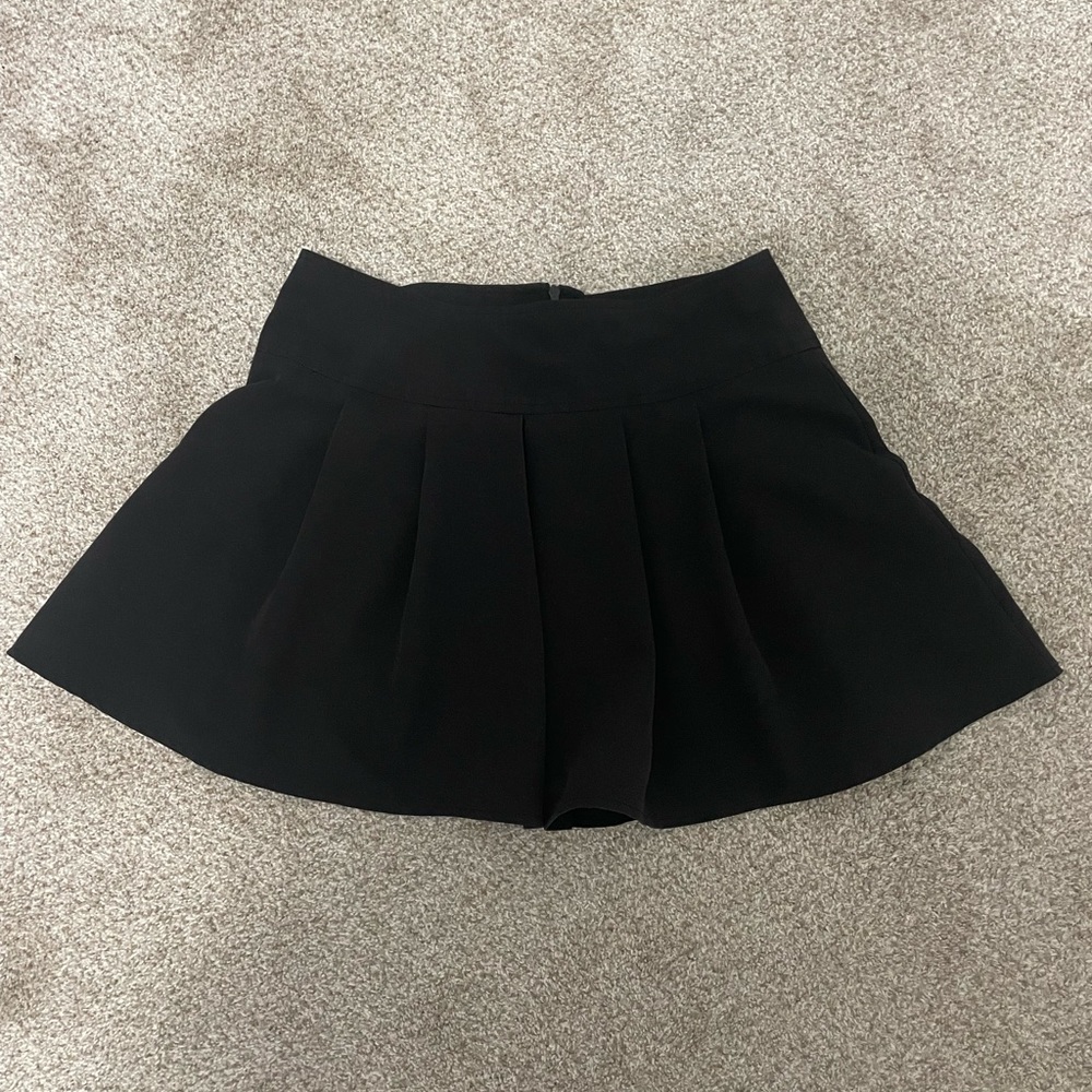 forever 21 black mini skirt